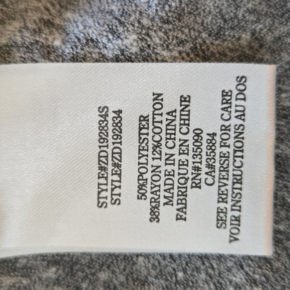 NEW Z Supply Lex Triblend Muscle Heather Grey Sleeveless Mini T-Shirt Dress - M - Picture 9 of 9